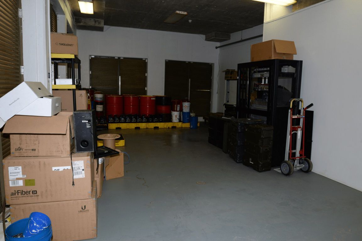 Parcels staged in a warehouse for order fulfilment